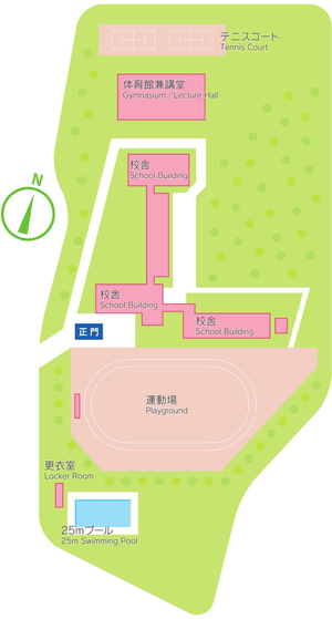 Attached Junior High School Campus Map