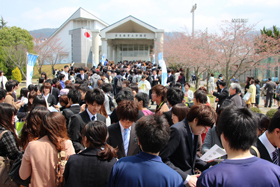 クラブ勧誘の花道