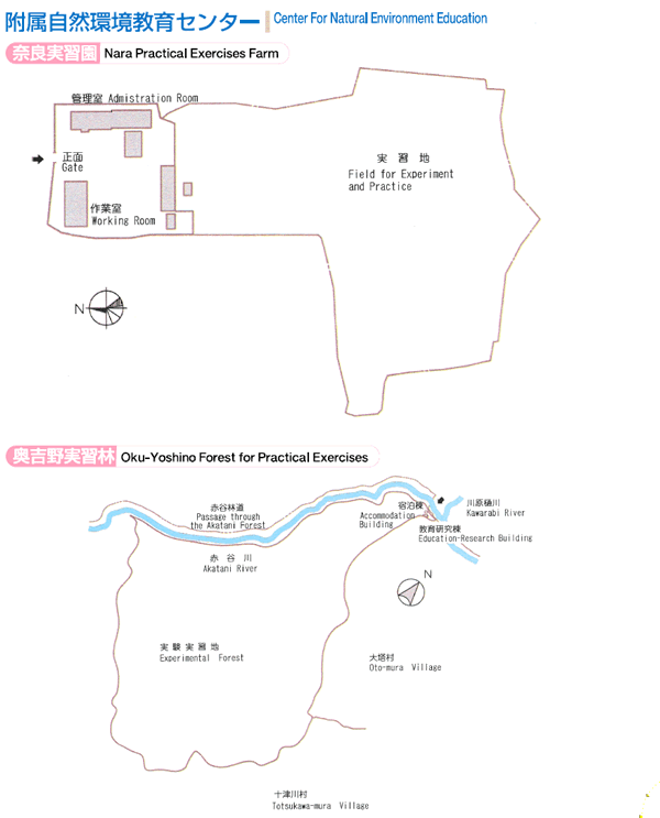 自然环境教育中心（奈良训练中心・奥吉诺训练森林）